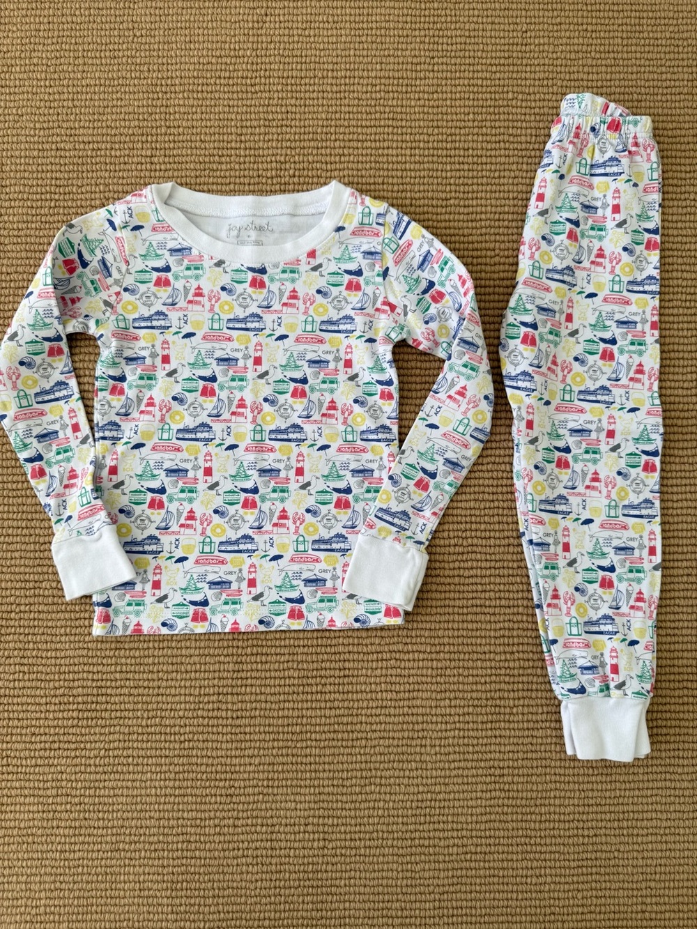 Joy Street Kids Pajamas 6 Nantucket ACK